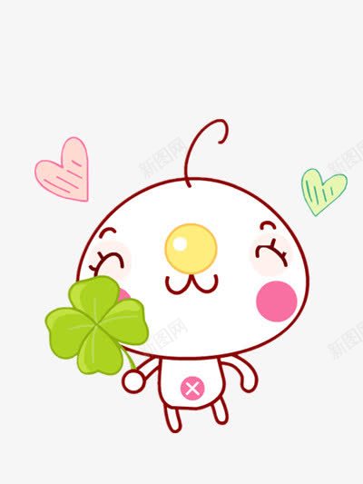笑眯眯的鸡蛋png免抠素材_新图网 https://ixintu.com 人物 卡通 呆萌 素材