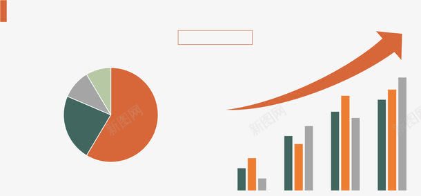 饼形图柱状图png免抠素材_新图网 https://ixintu.com 分析 图表 总结 数据 柱状图 饼形图