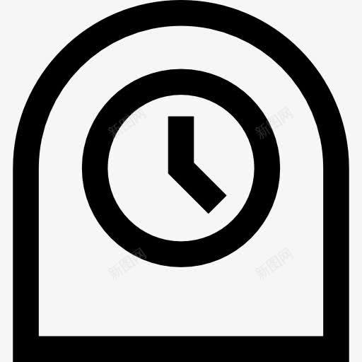 表时钟图标png_新图网 https://ixintu.com 分钟 小时 工具和器具 时钟 时间 桌钟