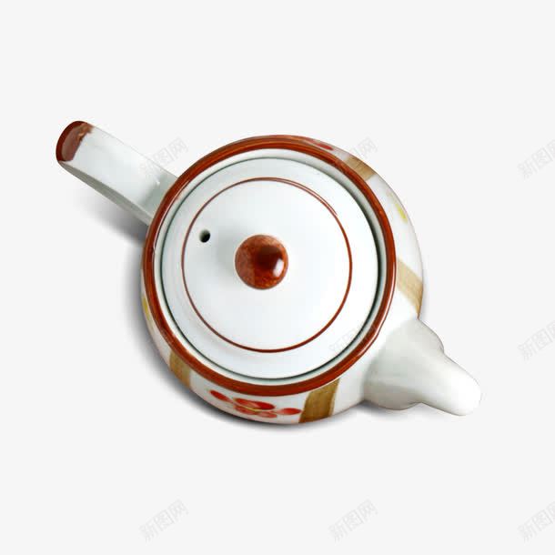 俯视茶壶png免抠素材_新图网 https://ixintu.com 俯视 壶 茶壶