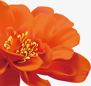 红色卡通鲜花美景png免抠素材_新图网 https://ixintu.com 卡通 红色 美景 鲜花
