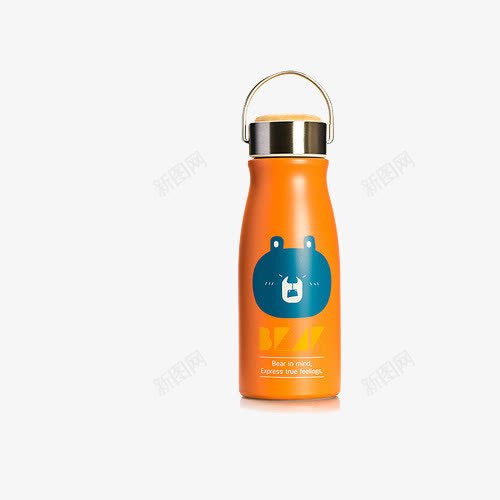 可爱保温杯png免抠素材_新图网 https://ixintu.com 产品实物 手提 携带 水杯