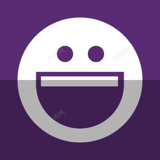 信息员雅虎社会扁平双垂直图标png_新图网 https://ixintu.com Messenger yahoo 信息员 雅虎