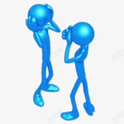 3d小人立体火柴人png免抠素材_新图网 https://ixintu.com 3d小人 火柴人 立体