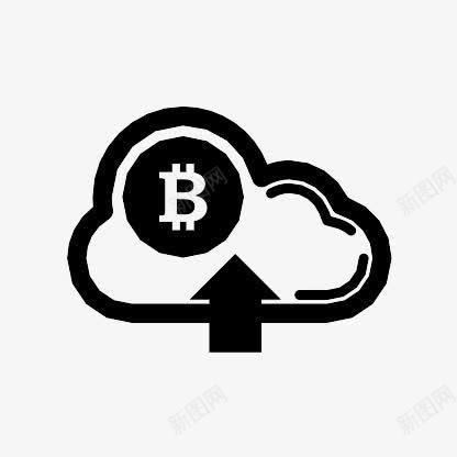 比特币云了箭头TheBitcoinIcons图标png_新图网 https://ixintu.com arrow bitcoin cloud up 了 云 比特币 箭头