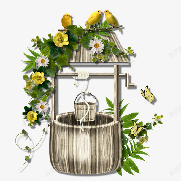 绿植花草花卉插画png免抠素材_新图网 https://ixintu.com 创意花草图片 植物花卉素材 水彩花草素材 花卉图片 花卉画 花草画