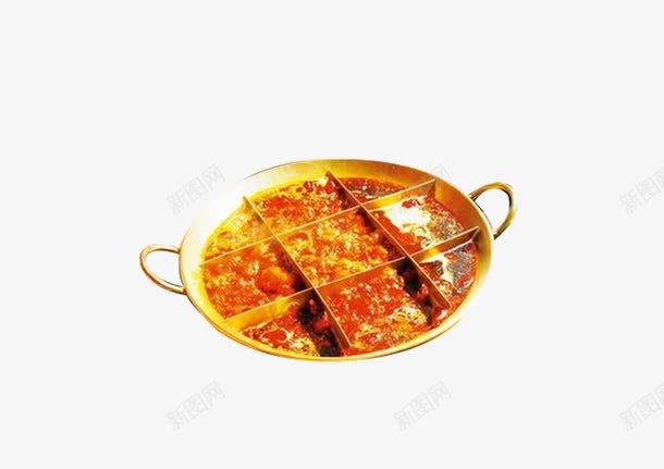 红油九宫格火锅png免抠素材_新图网 https://ixintu.com 九宫格火锅 美味 美食 辣 食物