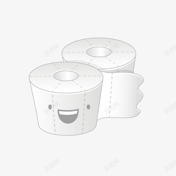 卫生纸png免抠素材_新图网 https://ixintu.com 卡通 卫生纸 生活用品