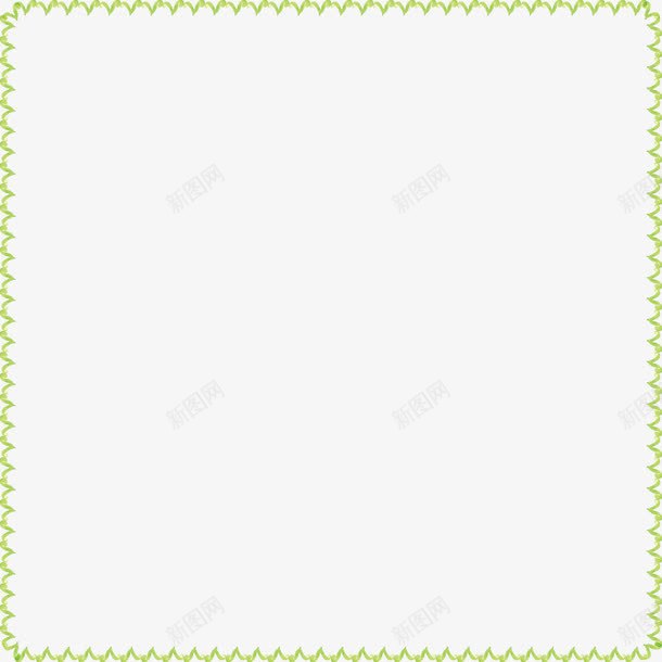 绿色边框装饰png免抠素材_新图网 https://ixintu.com 绿色边框装饰淘宝素材配景