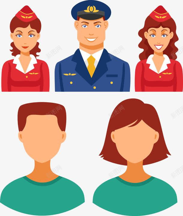 人物卡通头像png免抠素材_新图网 https://ixintu.com 人物头像 人物矢量 人物素材 卡通人物 卡通头像 卡通矢量 矢量人物 矢量卡通 矢量素材 素材