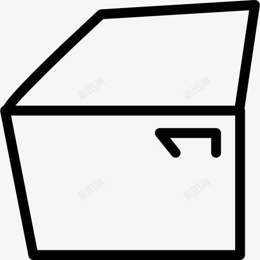 箱概述视角图标png_新图网 https://ixintu.com 外形 容器 工具 工具和用具 形状 概述 箱子 运输工具 透视