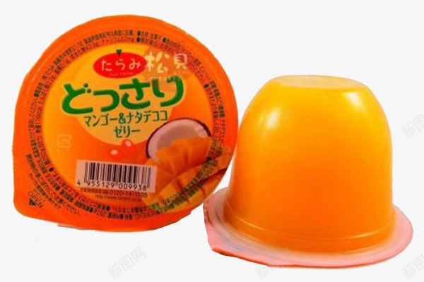 香甜的果冻png免抠素材_新图网 https://ixintu.com 儿童食品 塑料罐装 果冻 美食 零食 香甜口味