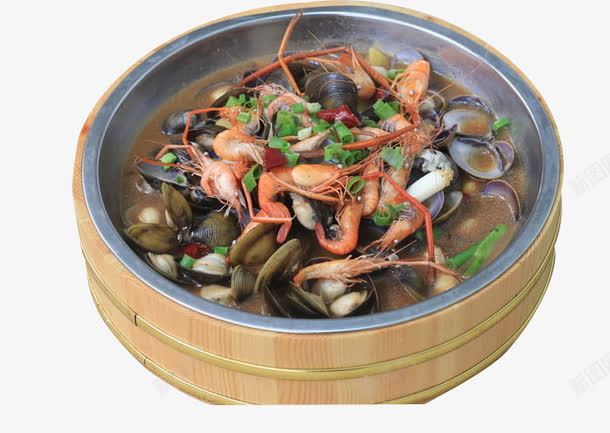 花蛤虾汤png免抠素材_新图网 https://ixintu.com 美味 美食 花蛤虾汤 餐饮 饮食
