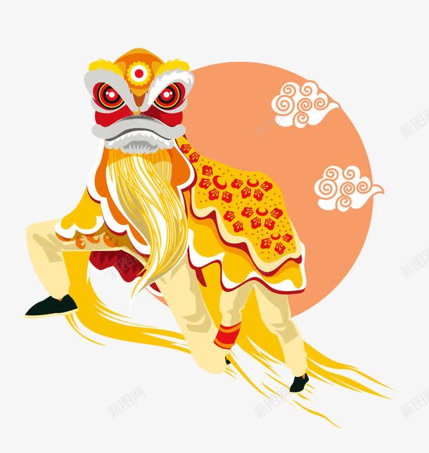 中国风舞狮装饰png免抠素材_新图网 https://ixintu.com 狗年 矢量中国风舞狮装饰PNG 矢量卡通舞狮免费 矢量卡通舞狮免费下载 矢量狗年舞狮图案PNG 舞狮 舞狮PNG