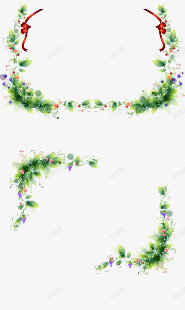 炫彩花纹边框png免抠素材_新图网 https://ixintu.com 炫彩 花纹 边框