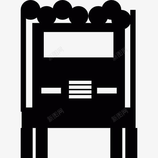 卡车满载原木的图标png_新图网 https://ixintu.com 卡车 木材 物流 物流配送 运输