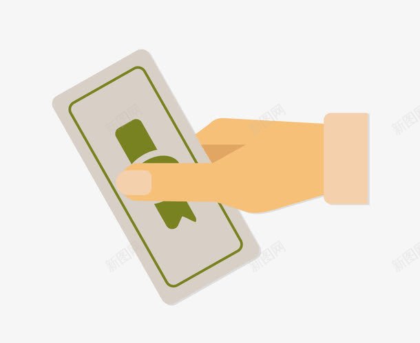 扁平手抓钱png免抠素材_新图网 https://ixintu.com 扁平 手势 手抓钱 金钱 钞票