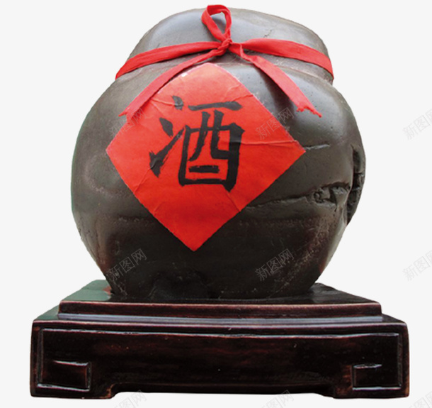 产品实物酒png免抠素材_新图网 https://ixintu.com 产品 喝酒 坛子 实物 酒 酒坛子 酝酿酒
