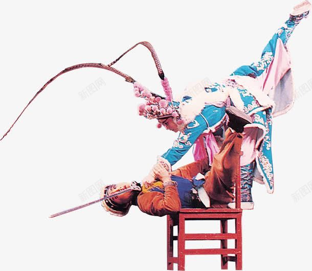 京剧打斗文房四宝png免抠素材_新图网 https://ixintu.com 京剧 打斗 文房四宝