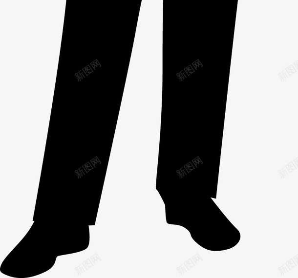 男人站姿矢量图eps免抠素材_新图网 https://ixintu.com 人物剪影 人物站姿剪影 男人站姿 矢量图