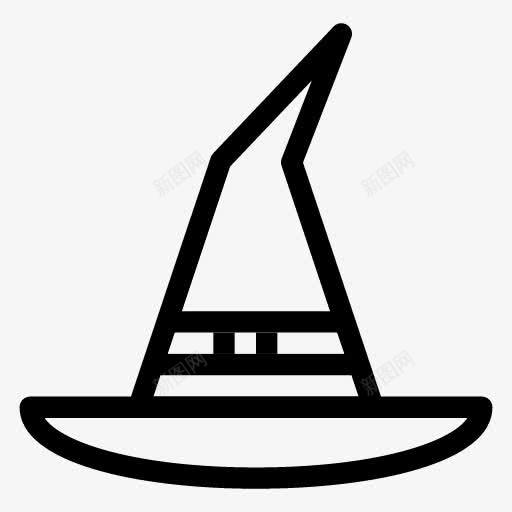 WitchHatIcon图标png_新图网 https://ixintu.com hat witch 女巫 帽子