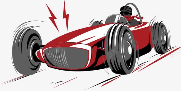 手绘赛车png免抠素材_新图网 https://ixintu.com 急速 手绘 赛车