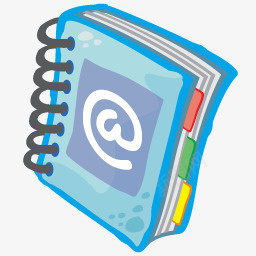 地址书DeskToonLinicons图标png_新图网 https://ixintu.com Address Book 书 地址