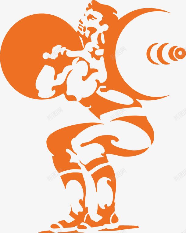 男子举重轮廓png免抠素材_新图网 https://ixintu.com 举重矢量 举重轮廓 男子举重 男子举重矢量
