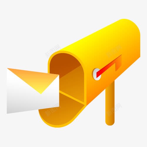 邮箱png免抠素材_新图网 https://ixintu.com 彩色 素材 邮件 邮箱