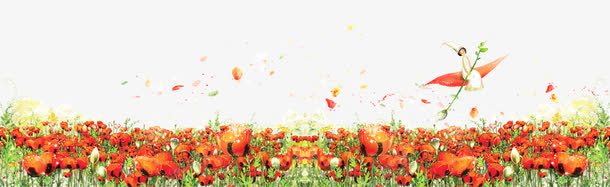 春天卡通手绘小花花丛psd免抠素材_新图网 https://ixintu.com 卡通 小花 手绘 春天 花丛