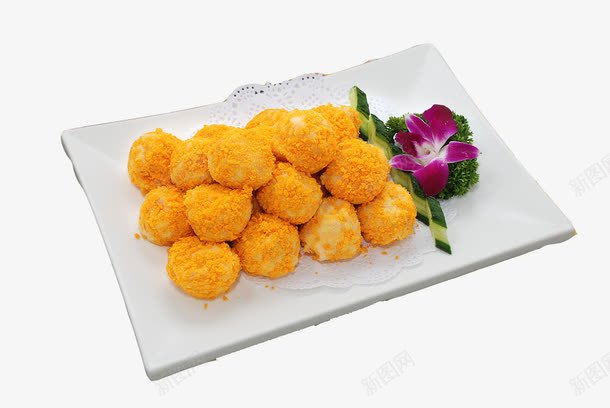 虾球丸子png免抠素材_新图网 https://ixintu.com 传统美食 家常虾仁球 脆皮灌汤虾球 餐饮美食