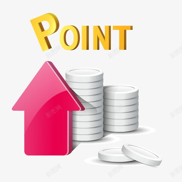 上升指标png免抠素材_新图网 https://ixintu.com 上升指标 上升趋势 指标 红色箭头