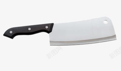 菜刀png免抠素材_新图网 https://ixintu.com 不锈钢 厨具 金属