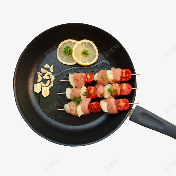 铁锅里的美食png免抠素材_新图网 https://ixintu.com PNG 烤串 美食 铁锅