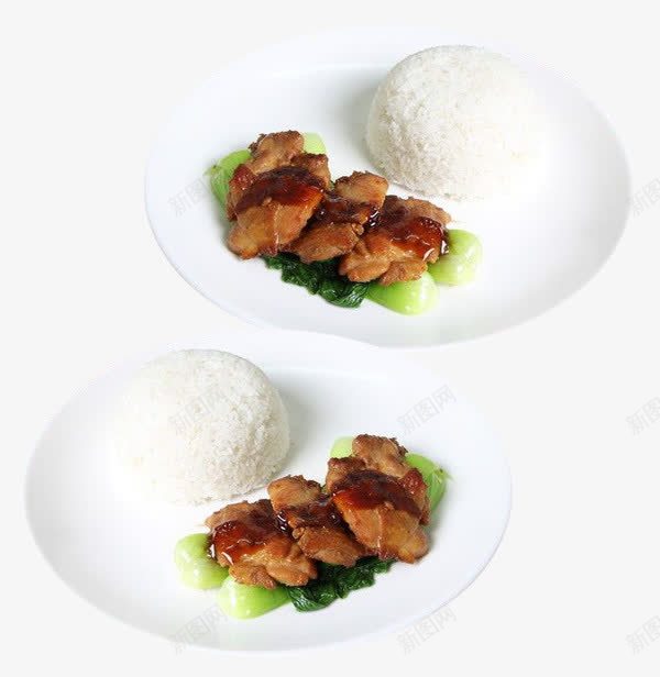 小白菜酱汁鸡扒饭png免抠素材_新图网 https://ixintu.com 产品实物 吃的 小白菜 白饭 酱汁 食物 鸡扒饭