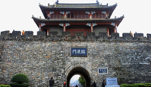 古城建筑png免抠素材_新图网 https://ixintu.com 一座 临汉门 古城 建筑 手绘 文字 简图 遗址