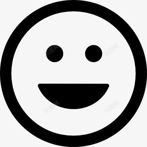 微笑的表情方图标png_新图网 https://ixintu.com 平方 广场 微笑 微笑着 接口 脸 脸上的表情 表情 表情符号