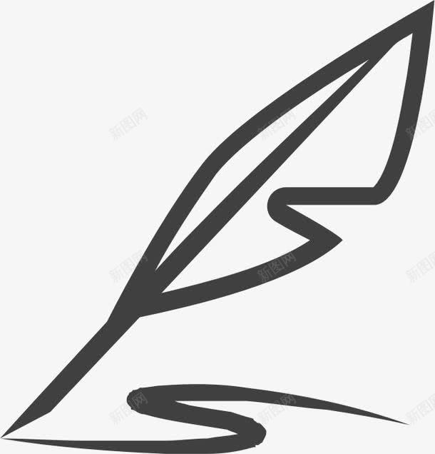 外国写字笔png免抠素材_新图网 https://ixintu.com 书写 写字 墨水笔 画笔