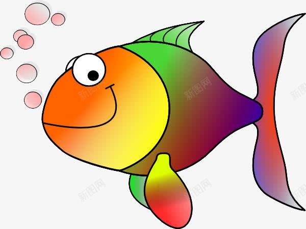 鱼水生物水族动物卡通png免抠素材_新图网 https://ixintu.com 动物 卡通 水族 水生物 鱼