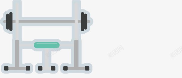 健身器械png免抠素材_新图网 https://ixintu.com 举铁 体育用品 健身器械