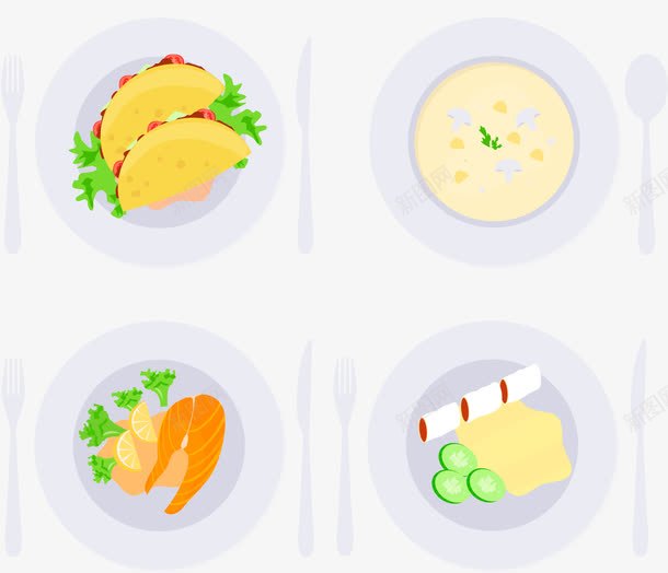 健康餐厅食品集png免抠素材_新图网 https://ixintu.com 健康 食品 餐厅