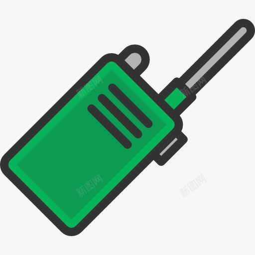对讲机图标png_新图网 https://ixintu.com 信号 对讲机 技术 报警 杂 通信 频率