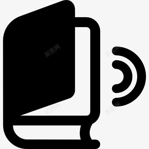 有声图书图标png_新图网 https://ixintu.com 书 声音 开放 教育 知识 阅读