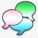 聊天说话Aquarelapng免抠素材_新图网 https://ixintu.com The chat comment speak talk 聊天 说话