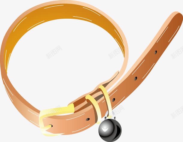 真皮皮带矢量图ai免抠素材_新图网 https://ixintu.com 生活用品 皮带 真皮 质量认证 矢量图