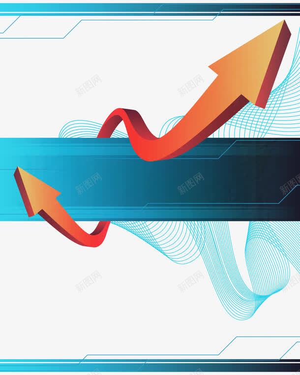 上课了创意科技箭头矢量图ai免抠素材_新图网 https://ixintu.com 手绘箭头 箭头 箭头素材 矢量图