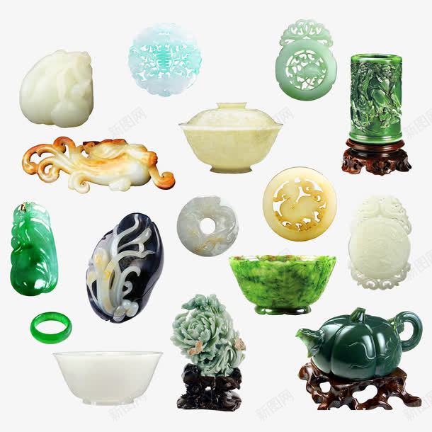古典玉器png免抠素材_新图网 https://ixintu.com 古典 宝石 玉器 玉石