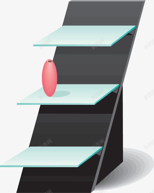 手绘置物架png免抠素材_新图网 https://ixintu.com 家具 手绘 置物架