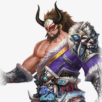 牛角大汉古风手绘png免抠素材_新图网 https://ixintu.com 古风 大汉 牛角