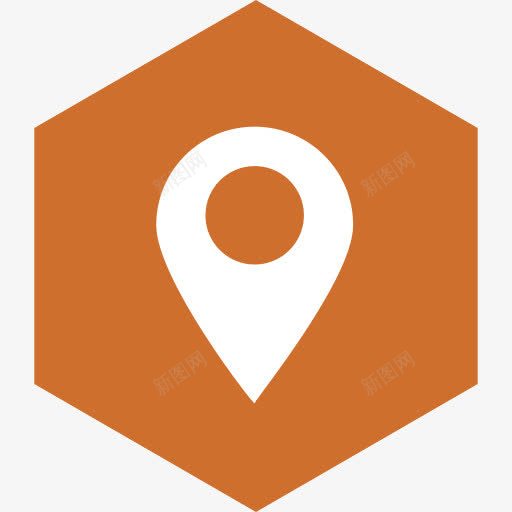 六角位置媒体社会Miu六边形扁png免抠素材_新图网 https://ixintu.com Hexagon location media social 位置 六角 媒体 社会
